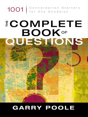 cover image of The Complete Book of Questions